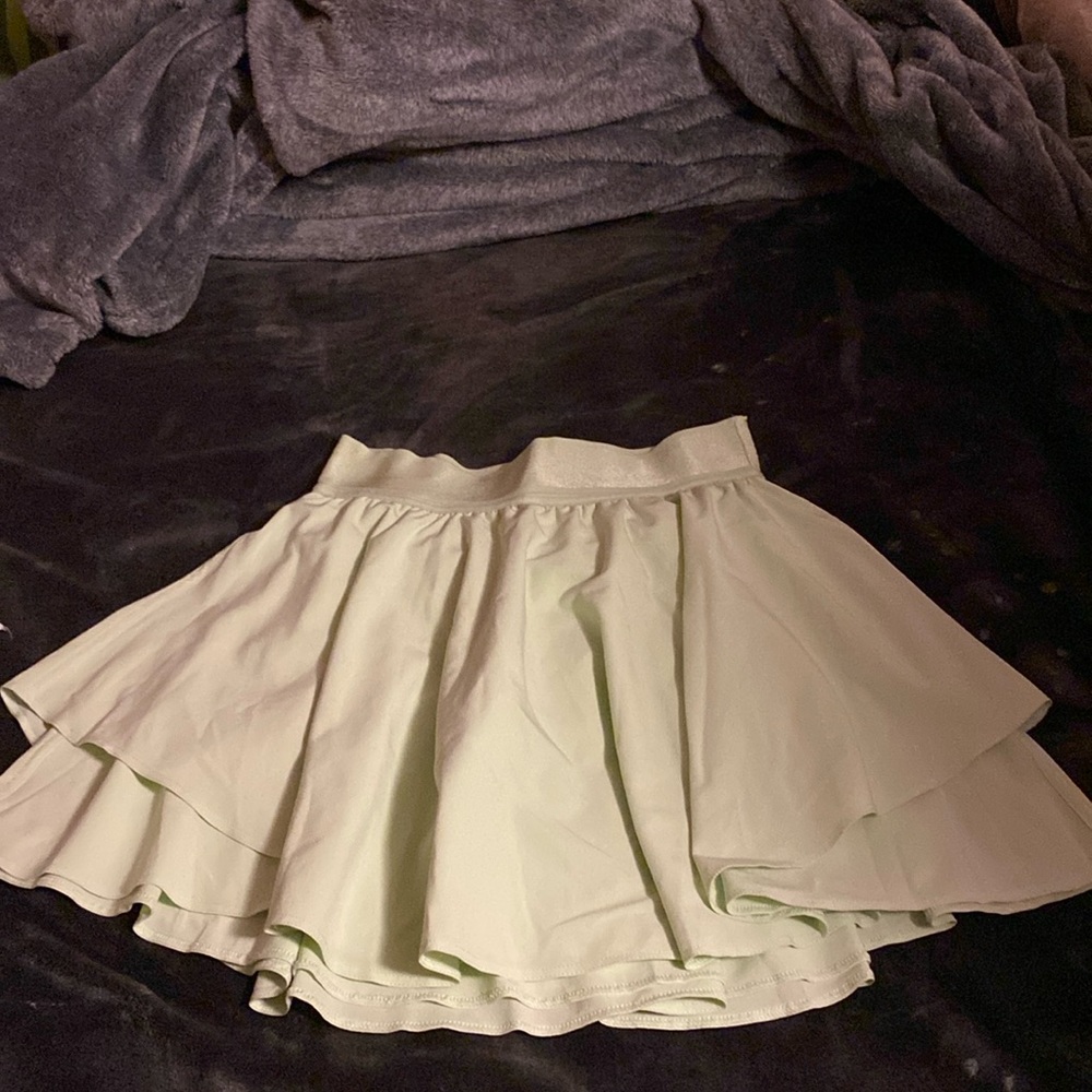 Court rival high-rise skirt *long*